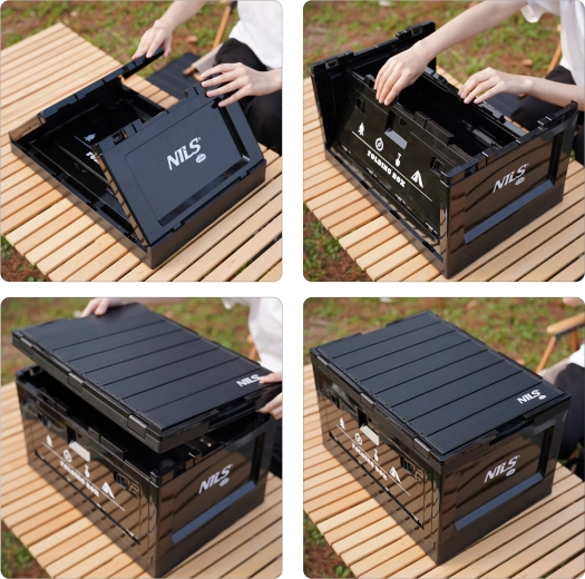 Struttura pieghevole – minimo ingombro, massimo spazio