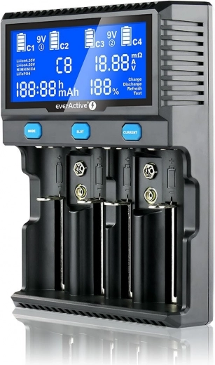 Universal battery charger for Li‑ion, Li‑HV, LiFePO4 and Ni‑MH