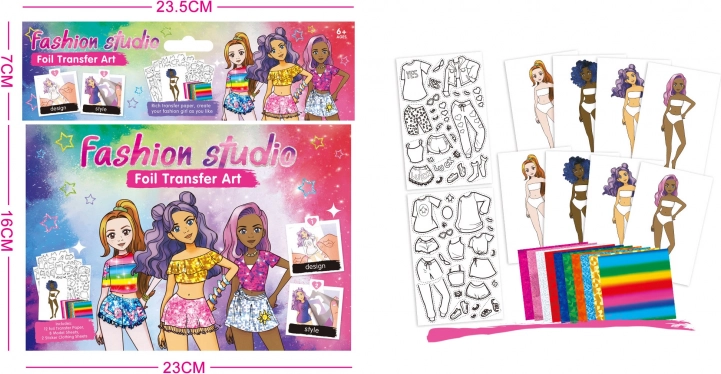 Designer portfolio with models and templates