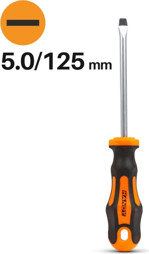 Plochý šroubovák 5,0 × 125 mm