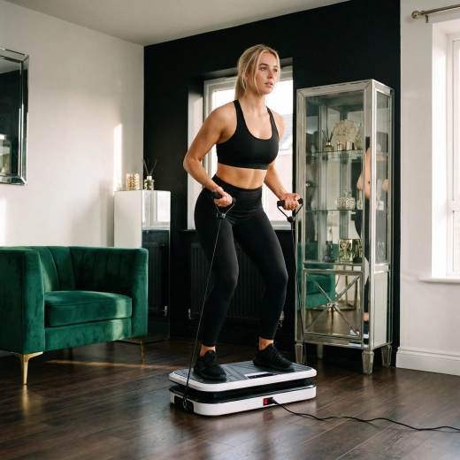 Ganzkörpertraining mit Bändern und Liegestützgriffen