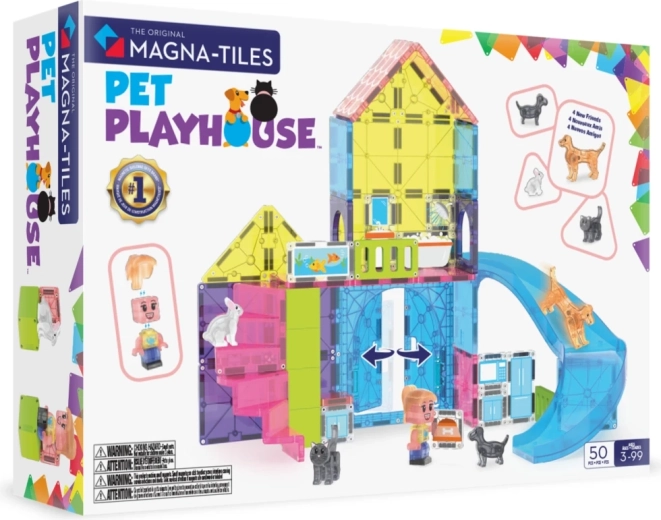 Magna-Tiles dierenhuisje 50 onderdelen