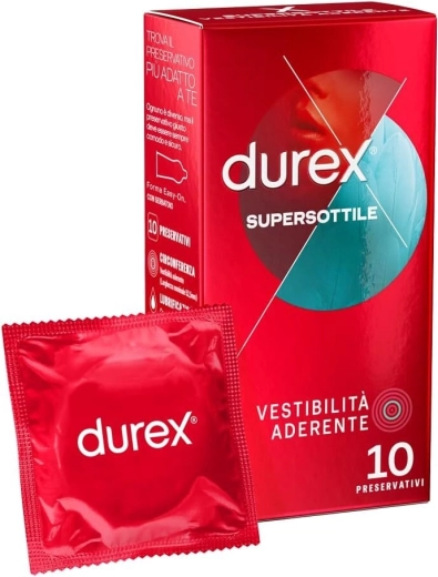 Durex Settebello preservativi ultrasottili 10 pz