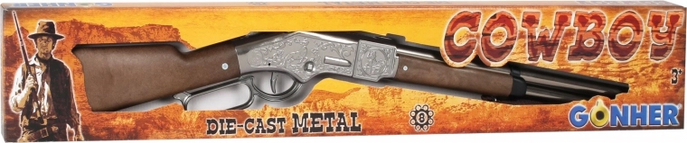 fucile cowboy in metallo a 8 colpi Gonher