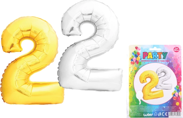 Inflatable Balloon Number 2, 40 cm
