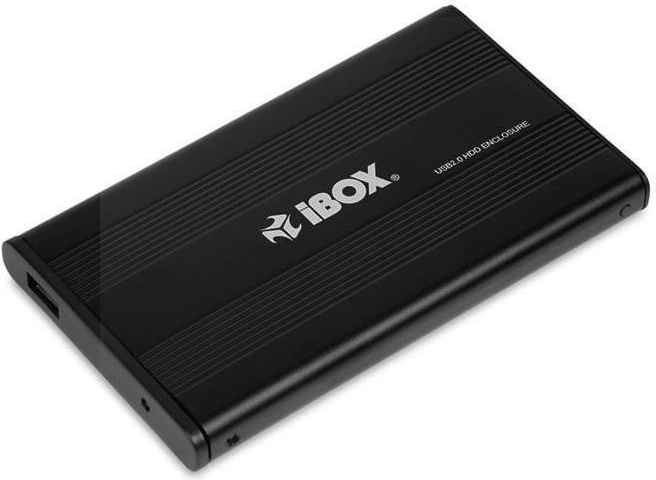 Box esterno in alluminio per disco 2,5" SATA USB 2.0 I-BOX