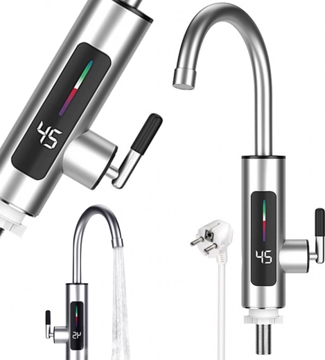 Electric Instant Water Heater with LCD
