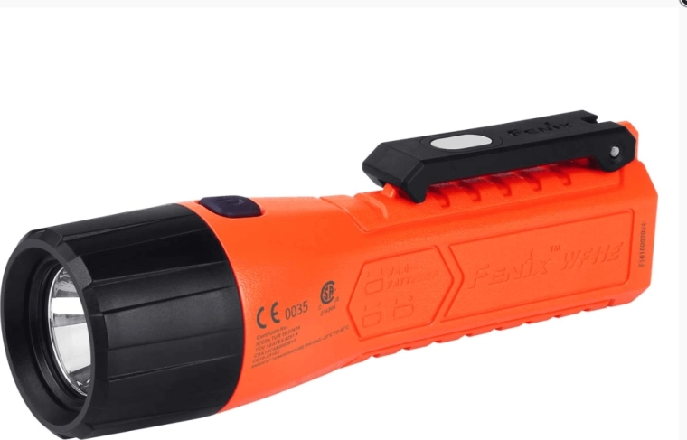 Fenix WF11E torcia antistatica ATEX per ambienti esplosivi 200 lm