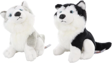 Plyšový husky 15 cm