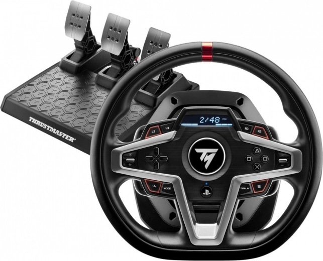 Thrustmaster T248 racing wheel with pedals for PlayStation and PC