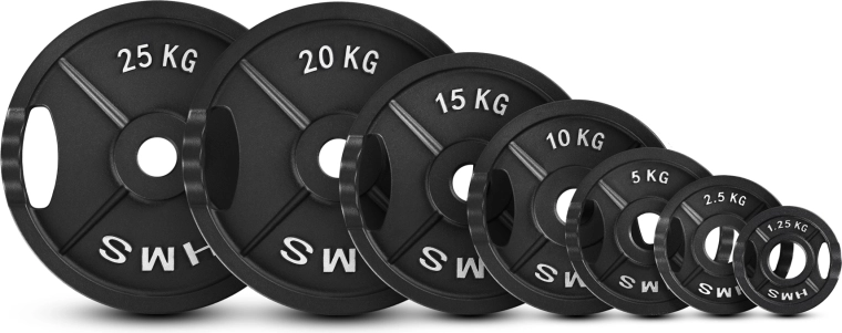 Disco olimpico in ghisa HMS TOD 2,5 kg (51 mm)