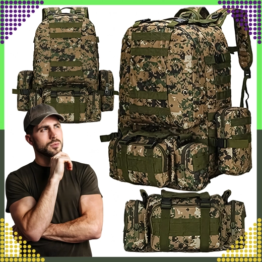 4-in-1 set with add-on pouches