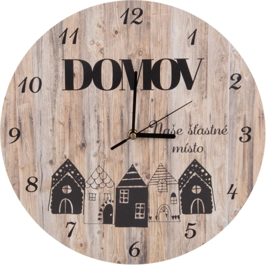 Vægur Domov… brun 34 cm