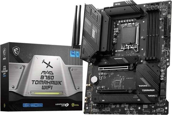 MSI MAG B760 Tomahawk WiFi – scheda madre ATX per Intel LGA 1700 con DDR5, HDMI e DisplayPort