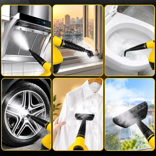 Hot steam for the home and car