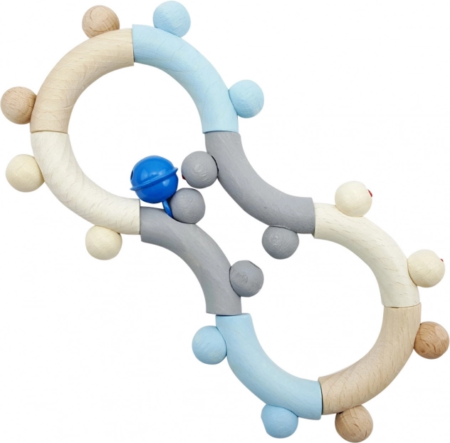 Hess Blue Motoric Rattle