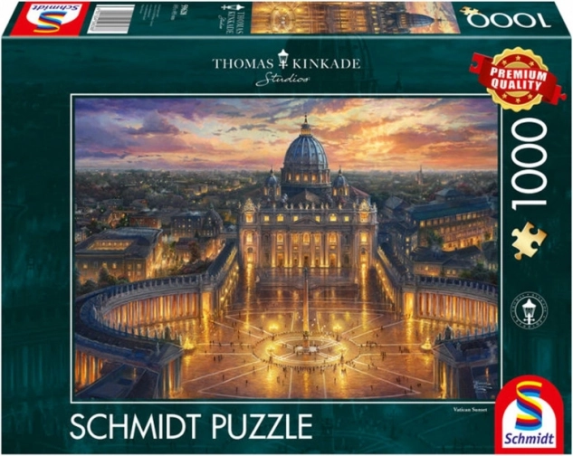 Puzzle Vatikán, Itálie 1000 dílků SCHMIDT