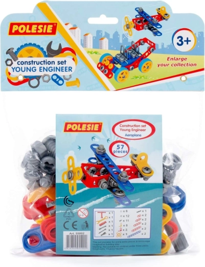 57 pieces for real building