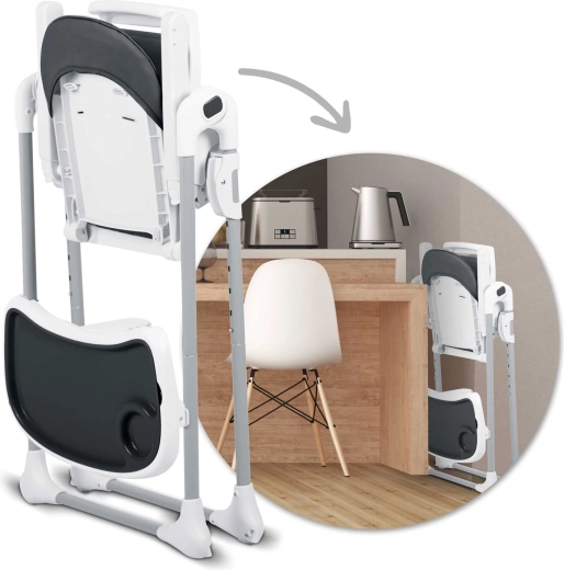 Design pieghevole e ruote per uno spostamento agevole