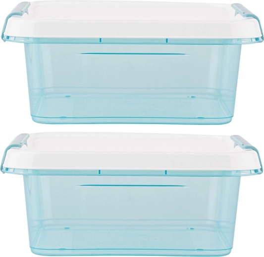 Arcticline lot de boîtes alimentaires carrées 2 × 2 l