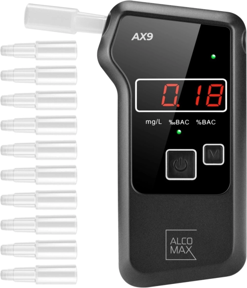Tester di alcol elettrochimico AlcoMax AX9