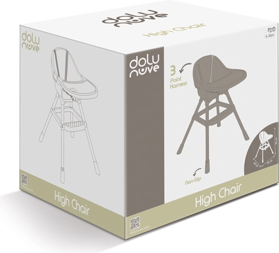 Safe seating with a three-point harness