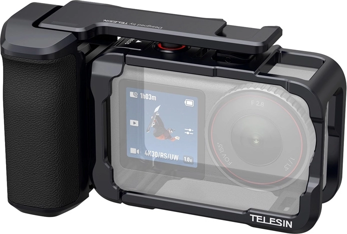 Boîtier de protection Telesin avec poignée pour DJI Osmo Action 6