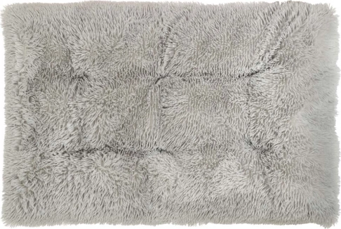 Pluszowe legowisko dla psów i kotów, jasnoszare 115 × 80 cm