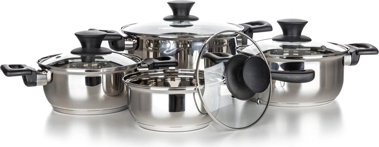 Tempered glass lids with steam vent