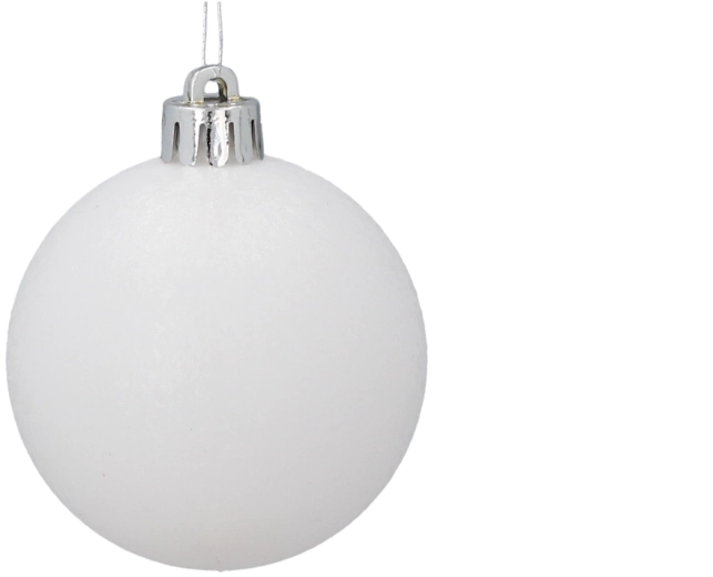 Glatte Kugel – bereit für DIY-Deko