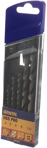 Jeu de forets métal HSS PRO 4–10 mm IRWIN