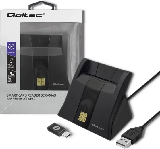 Lettore di schede chip intelligente USB 2.0
