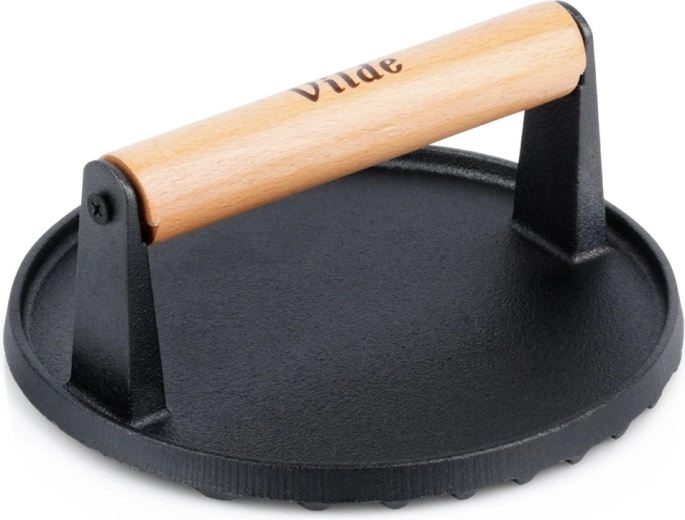 Eiserne Presspfanne für Smash-Burger 17,5 cm Vilde