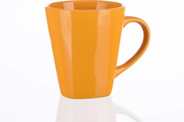 Tasse en céramique Asymo orange 180 ml