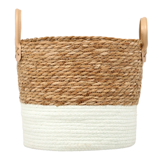 Matière naturelle et tressage à la main