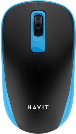mouse wireless havit nero-blu 2,4 ghz 1200 dpi