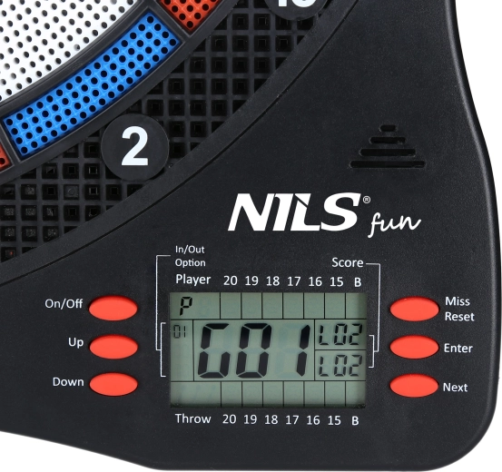 Automatic scoring and clear LCD display