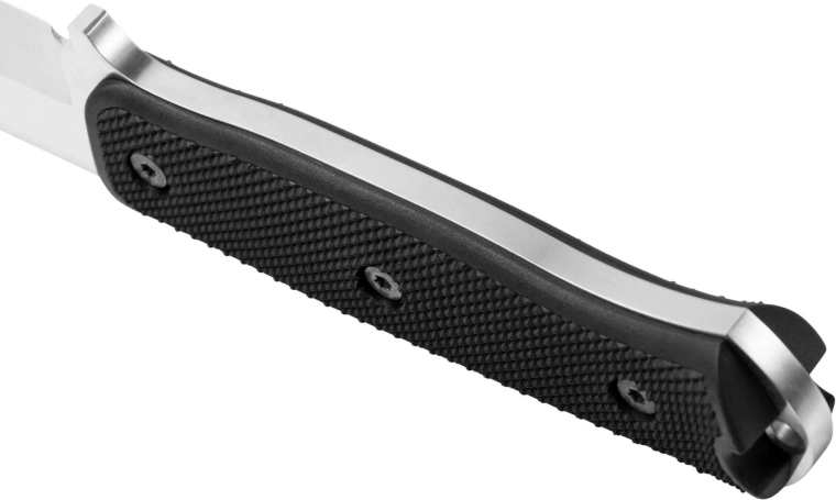 Robuuste full-tang constructie en zekere grip