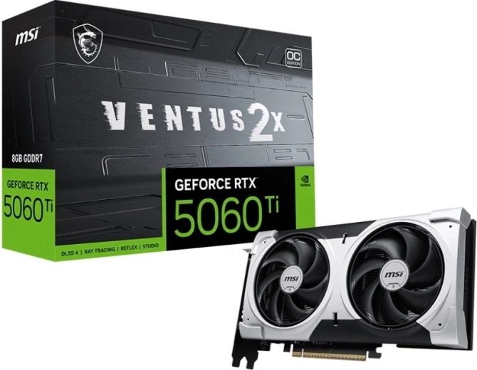 Scheda grafica GeForce RTX 5060 Ti 8GB Ventus 2X OC Plus