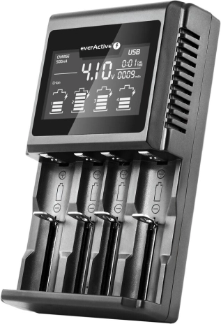 Universal Charger EVERACTIVE UC-4000 for Li-ion and Ni-MH Batteries