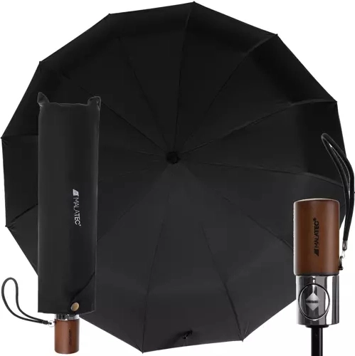 Składany automatyczny parasol z 12 żeberkami MALATEC