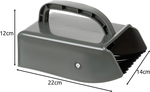 Dimensions pratiques et vidage rapide de la récolte
