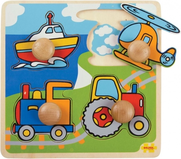 Insert puzzle transport