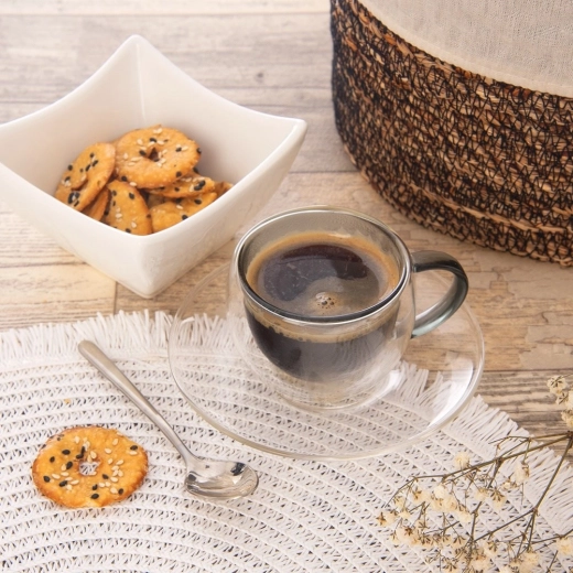 Style élégant qui met en valeur l’espresso