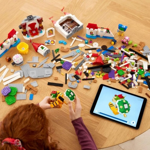 Digitalna navodila v aplikaciji LEGO Super Mario