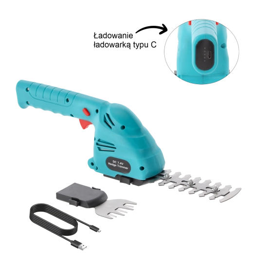 Dwa wymienne ostrza dla maksymalnej uniwersalności