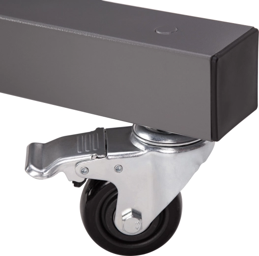 Mobilité facile grâce aux roulettes avec frein