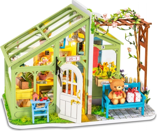 Robotime mini house – flower shop for spring gatherings