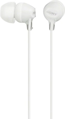 Auricolari Sony MDR-EX15AP con microfono bianchi
