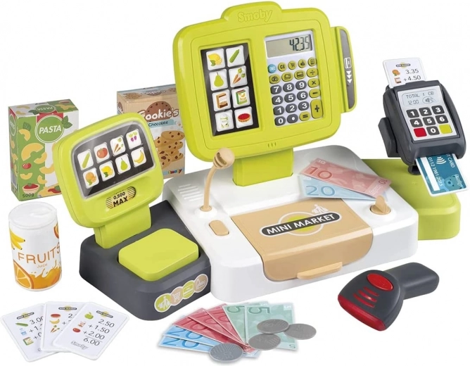 Cassa elettronica con scanner e bilancia SMOBY